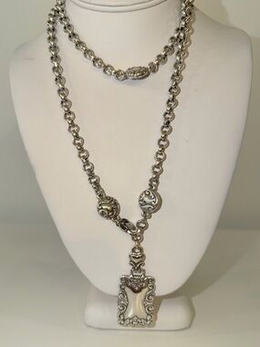 Brighton Silver-Tone Victorian Extra Long necklace